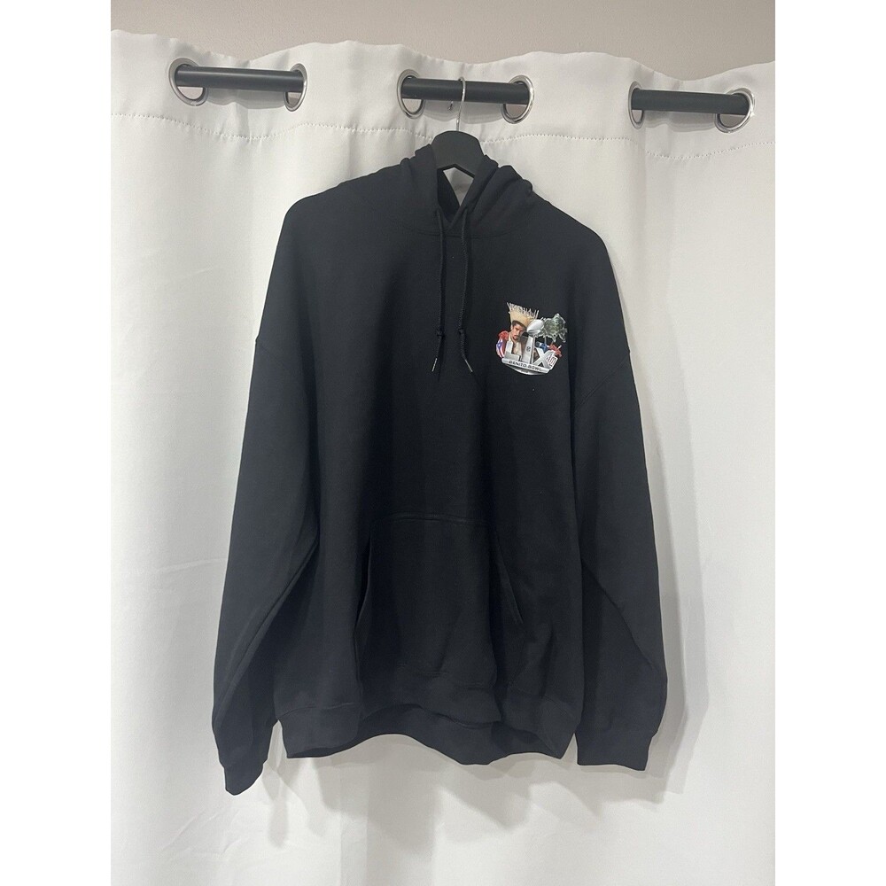 Bad Bunny Benito Bowl LX Hoodie Super Bowl 2026 Black Sweatshirt Mens Size XL